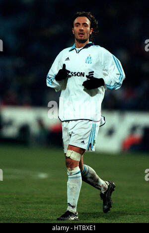 CHRISTOPHE DUGARRY MARSEILLE 24 Novembre 1999 Foto Stock