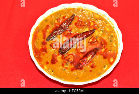 Spicy Lobia dal piatto Foto Stock