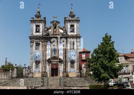 Chiesa di San Ildefonso a Porto Portogallo Foto Stock