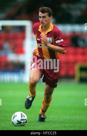 DAVID WETHERALL BRADFORD CITY FC 21 Luglio 1999 Foto Stock