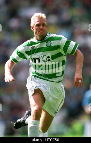 JOHAN MJALLBY Glasgow Celtic FC 19 Luglio 1999 Foto Stock