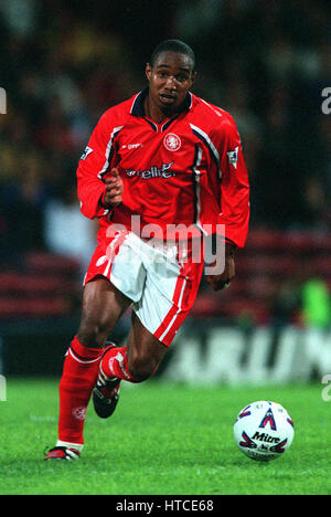 PAUL INCE MIDDLESBROUGH FC 10 Agosto 1999 Foto Stock
