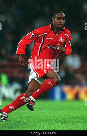 PAUL INCE MIDDLESBROUGH FC 10 Agosto 1999 Foto Stock