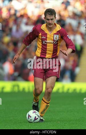 DAVID WETHERALL BRADFORD CITY FC 27 Agosto 1999 Foto Stock