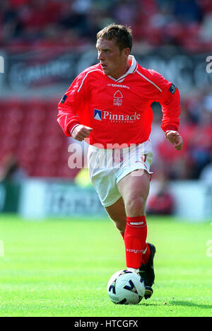 ALAN ROGERS Nottingham Forest FC 04 Settembre 1999 Foto Stock