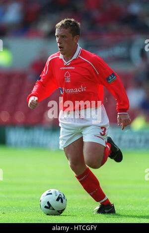 ALAN ROGERS Nottingham Forest FC 04 Settembre 1999 Foto Stock