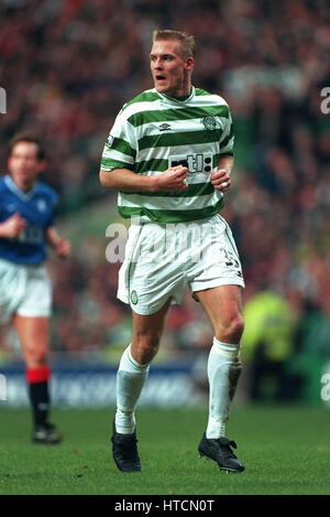 JOHAN MJALLBY Glasgow Celtic FC 27 Dicembre 1999 Foto Stock