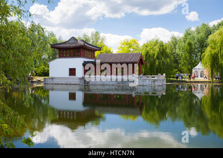 Berlin 'giardini del mondo" ("gärten der Welt") in Germania Foto Stock