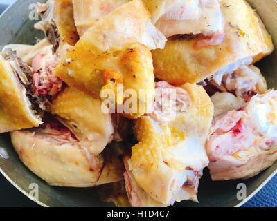Un trito di pollo lesso per Tet vacanza in Vietnam Foto Stock