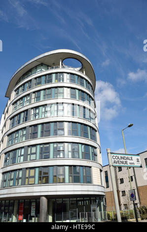 Silkstream sviluppo, Colindale Avenue, Edgware Road, Londra, Regno Unito. Foto Stock