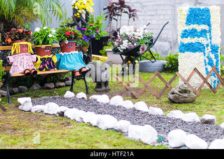 Parada de Las Flores Foto Stock