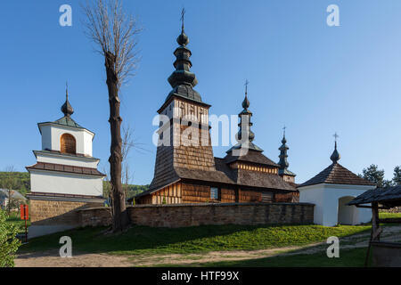Chiesa greco-cattolica in Owczary, Polonia. Foto Stock