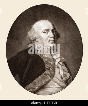 Federico Guglielmo II, Friedrich Wilhelm II, 1744-1797, King of Prussia Foto Stock
