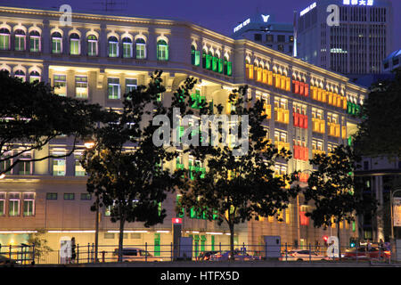 Singapore, mica edificio, Old Hill Street Stazione di polizia, Foto Stock