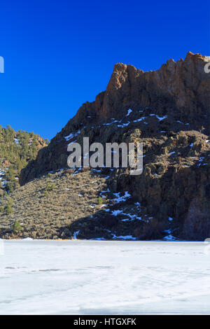 Eagle Valley serbatoio, Spring Valley State Park, Pioche, Nevada, STATI UNITI D'AMERICA Foto Stock