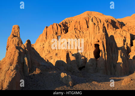 Cathedral Gorge State Park, Panaca, Nevada, STATI UNITI D'AMERICA Foto Stock