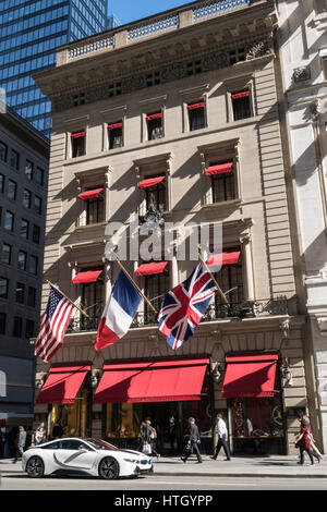 Cartier Mansion sulla Fifth Avenue, New York, Stati Uniti d'America Foto Stock