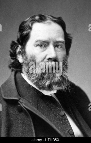 JAMES RUSSELL Lowell (1819-1891) poeta americano e diplomatico Foto Stock