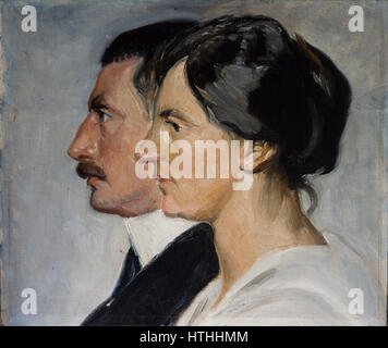 Michael Ancher - Re Cristiano X e Regina alessandrina di Danimarca - Google Art Project Foto Stock