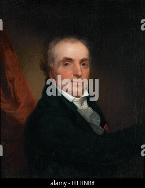 Jean Antoine houdon-Rembrandt Peale Foto Stock