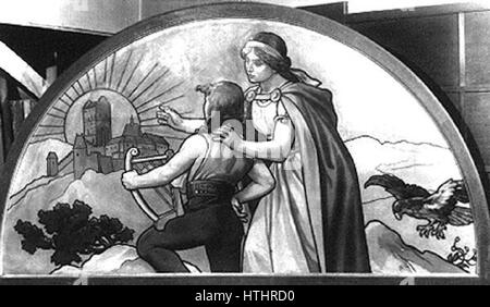 Mikolas Ales 18. 11. 1852-10. 7. 1913 - Laska k vlasti Foto Stock