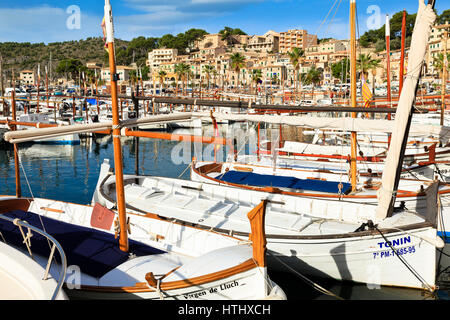 Puerto Soller, Mallorca, Spagna Foto Stock