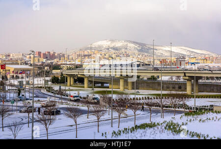 Area vicino all'aeroporto internazionale di Sabiha Gokcen di Istanbul - Tukrey Foto Stock