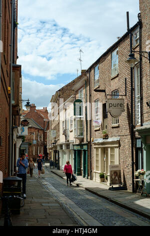 Uva Lane, York Foto Stock