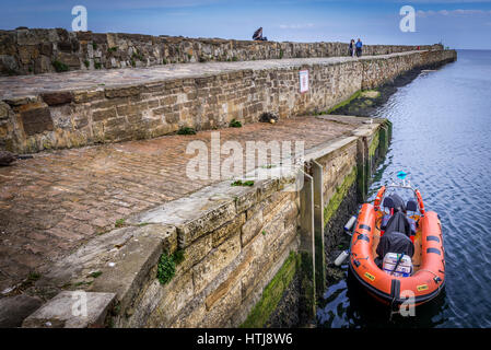 St Andrews pier Scozia Scotland Foto Stock
