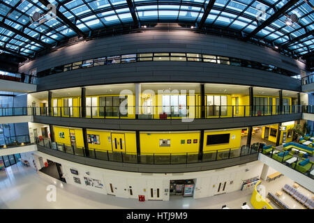 Alan Turing building, l'Università di Manchester, Regno Unito Foto Stock