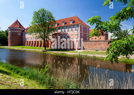 Lidzbark Warminski il barocco palazzo dei vescovi di Warmia, Polonia Foto Stock