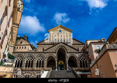 La cattedrale di Sant'Andrea, Amalfi Foto Stock