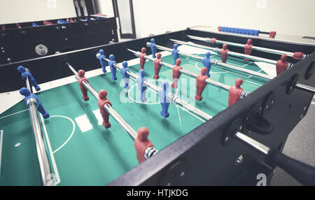 Tabella soccer game board è buona per il divertimento di gruppo Foto Stock