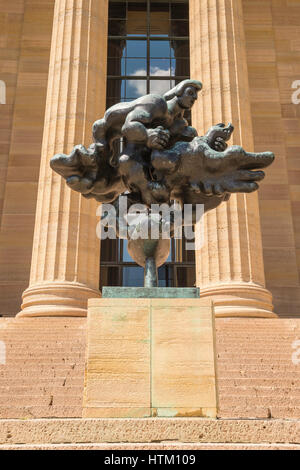 Philadelphia Museum of Art, 2600 Benjamin Franklin Parkway, Philadelphia, Pennsylvania, STATI UNITI D'AMERICA Foto Stock