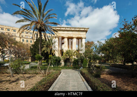 Lower Barrakka Gardens, Valletta, Malta Foto Stock