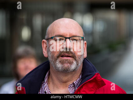 Mick Wheelan,Segretario generale di Aslef,dei macchinisti unione Foto Stock