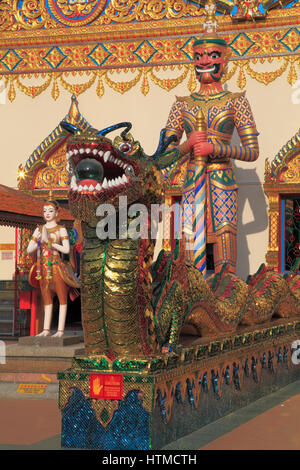 Malaysia, Penang, Wat Chaiyamangalaram, Tailandese tempio buddista, Foto Stock