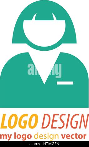 Business logo avatar Illustrazione Vettoriale