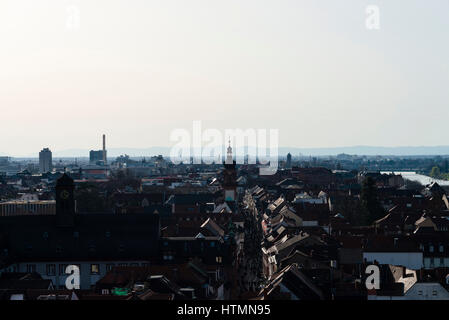 Heidelberg cityscape Foto Stock