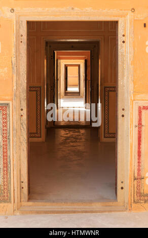 Fort Nahargarh, Rajasthan, India Foto Stock