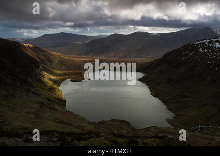 Fynnon Llugy Snowdonia National Park, il Galles Foto Stock