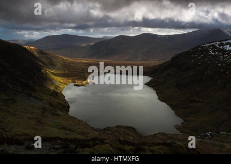 Fynnon Llugy Snowdonia National Park, il Galles Foto Stock