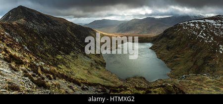 Fynnon Llugy Snowdonia National Park, il Galles Foto Stock