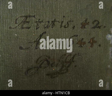 Jacob Willemsz. Delff 1619-1661 - Podobizna zeny Foto Stock