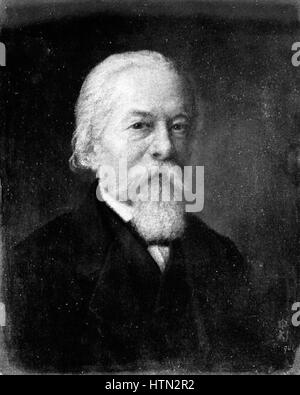 Karel Javurek 30. 7. 1815-24. 3. 1909 - Vlastni podobizna Foto Stock