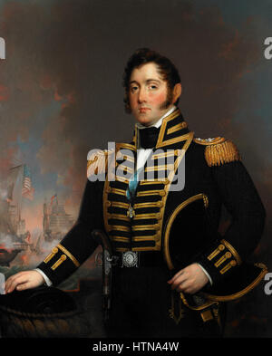 Oliver Hazard Perry da Jane Stuart Foto Stock