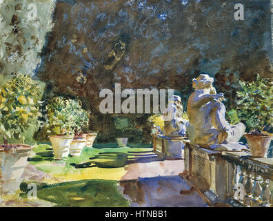 John Singer Sargent - Villa di Marlia, Lucca - Google Art Project Foto Stock