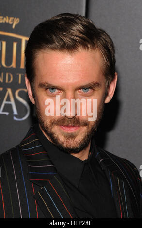 NEW YORK, NY - marzo 13 : Dan Stevens assiste il 'La Bella e la Bestia' New York proiezione a Alice Tully Hall, Lincoln Center il 13 marzo 2017 a New York City.@John Palmer/Media punzone Foto Stock