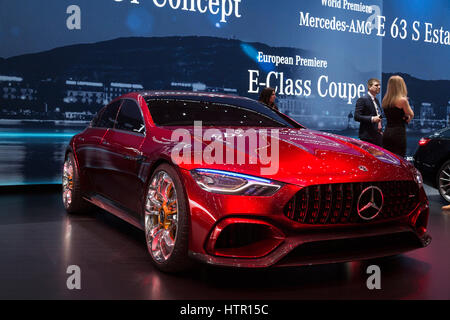 Mercedes AMG GT Concept al 87th International Motor Show di Ginevra Foto Stock