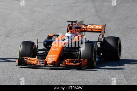 Circuito de Catalunya, Montmelo vicino a Barcellona, Spagna, 27.2.-2.3.2017, Formula uno giorni di prova --- Fernando Alonso (ESP) , McLaren MCL32 Foto Stock